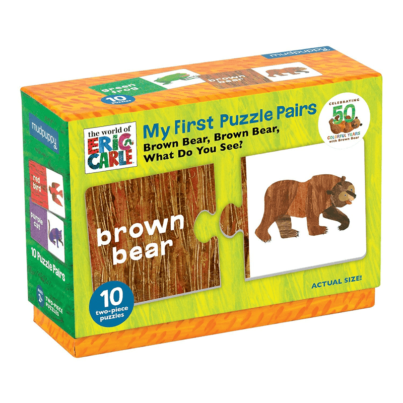 My First Puzzle Pairs - The World of Eric Carle Brown Bear, Brown Bear What Do You See?